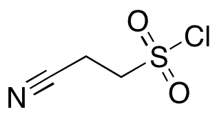 2-​Cyanoethanesulfonyl Chloride - Chemical structure and product image