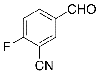 3-Cyano-4-fluorobenzaldehyde - Chemical structure and product image