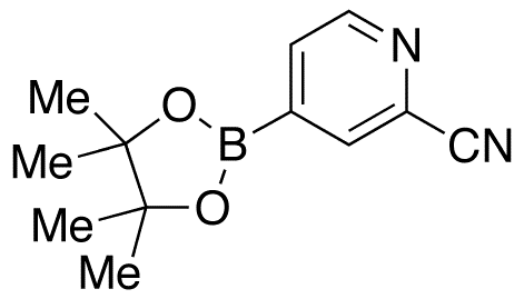2-Cyanopyridine-4-boronic Acid Pinacol Ester - Chemical structure and product image