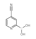 4-Cyanopyridine-2-boronic acid - Chemical structure and product image