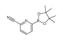6-Cyanopyridine-2-boronic acid pinacol ester - Chemical structure and product image