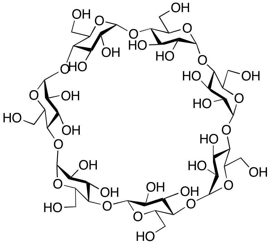 beta-Cyclodextrin Deuterated - Chemical structure and product image