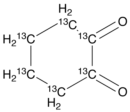 1,2-Cyclohexanedione-13C6 - Chemical structure and product image