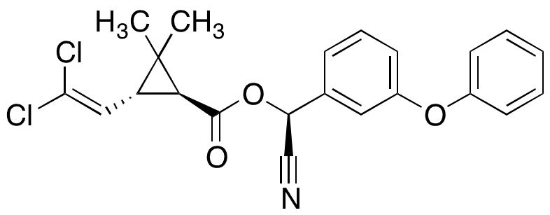 (1S,alpha S)-trans-Cypermethrin - Chemical structure and product image