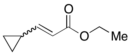 3-​Cyclopropyl-​2-​propenoic Acid Ethyl Ester - Chemical structure and product image