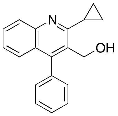 (2-Cyclopropyl-4-phenylquinolin-3-yl)methanol - Chemical structure and product image