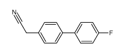 4-Cyanomethyl-4’-fluorobiphenyl - Chemical structure and product image