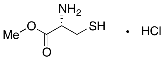 D-Cysteine Methyl Ester Hydrochloride - Chemical structure and product image