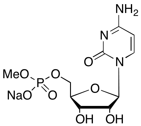 Cytidine 5’-Monophosphate Methyl Ester Sodium Salt - Chemical structure and product image