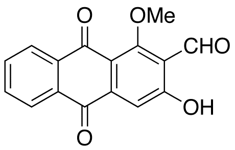 Damnacanthal - Chemical structure and product image