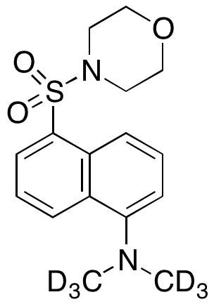 Dansyl-d6-morpholine - Chemical structure and product image