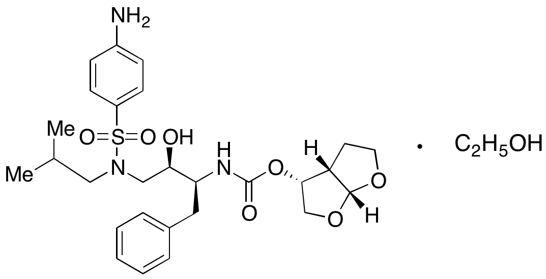 Darunavir Ethanolate - Chemical structure and product image