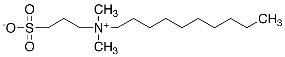 N-Decyl-N,N-dimethyl-3-ammonio-1-propanesulfonate - Chemical structure and product image