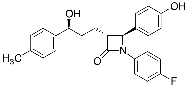 4â€DeFluoro-4â€methyl-Ezetimibe - Chemical structure and product image