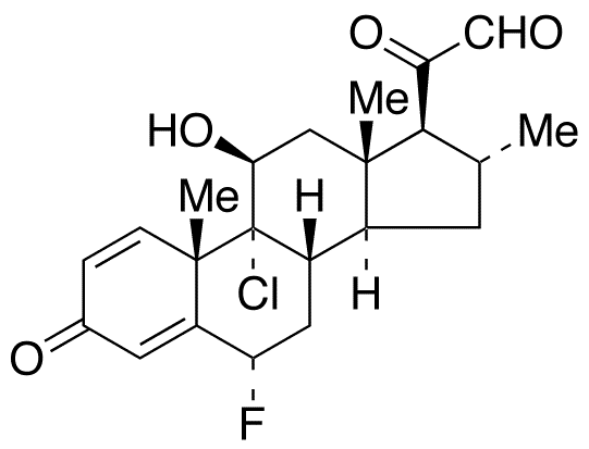 21-Dehydro Clocortolone - Chemical structure and product image