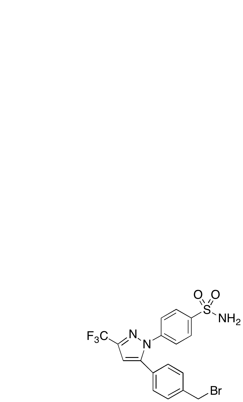 Dehydroxy Bromocelecoxib - Chemical structure and product image