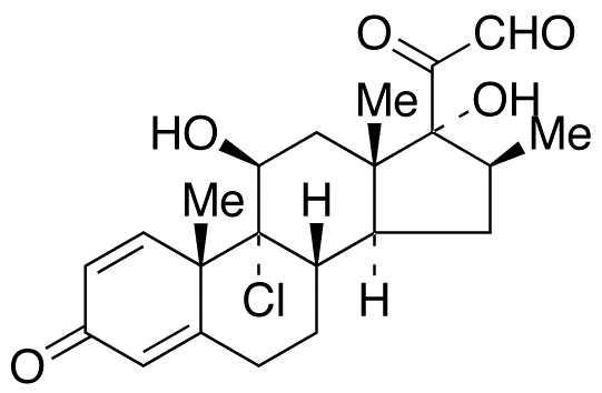 21-Dehydro Beclomethasone - Chemical structure and product image
