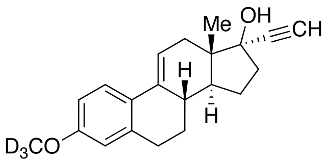 9(11)-Dehydromestranol-d3 - Chemical structure and product image