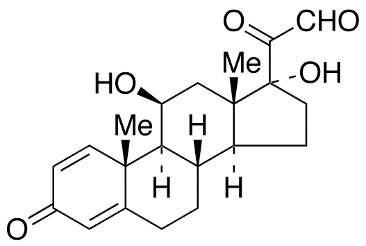 21-Dehydro Prednisolone - Chemical structure and product image