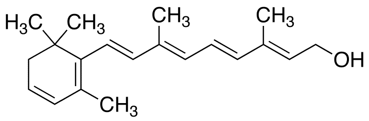 3-Dehydro Retinol - Chemical structure and product image