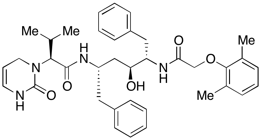 4,5-Dehydro(pyrimidin-2(1H)-one) Lopinavir - Chemical structure and product image