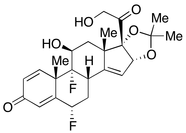 14,15-Dehydro Fluocinolone Acetonide - Chemical structure and product image