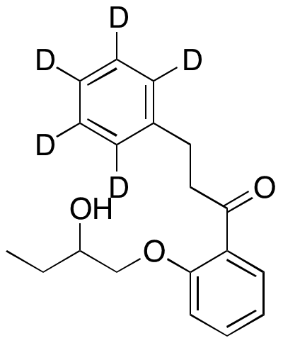 Depropylamino-3-methyl Propafenone-d5 - Chemical structure and product image