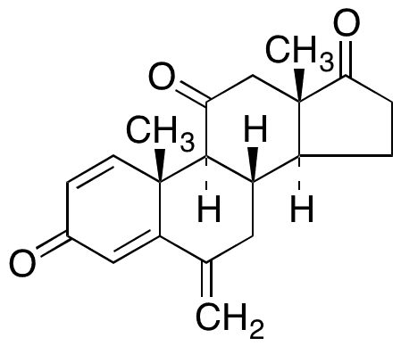 1,2-Dehydro-11-keto-6-methylene-androsterone - Chemical structure and product image