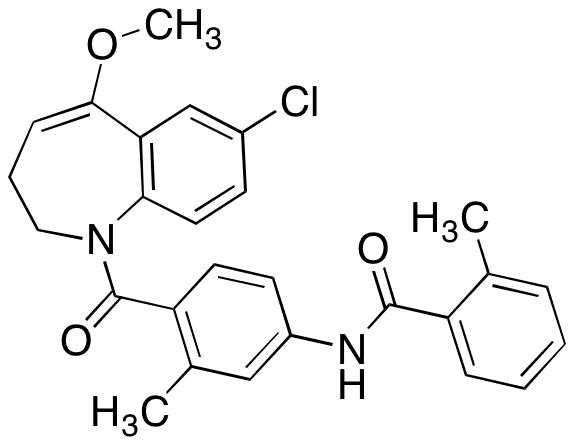5-Dehydro Tolvaptan Methyl Enol Ether - Chemical structure and product image