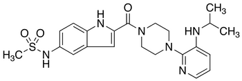 Delavirdine - Chemical structure and product image