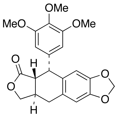 4’-Demethyldesoxypodophyllotoxin - Chemical structure and product image