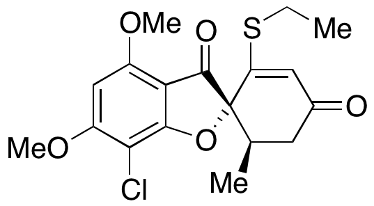 2-(Demethoxy)ethylthio-griseofulvin - Chemical structure and product image