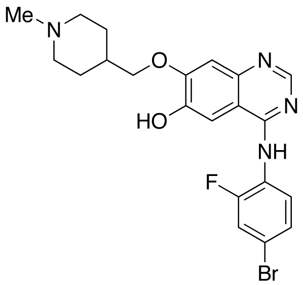 O-Demethyl Vandetanib - Chemical structure and product image