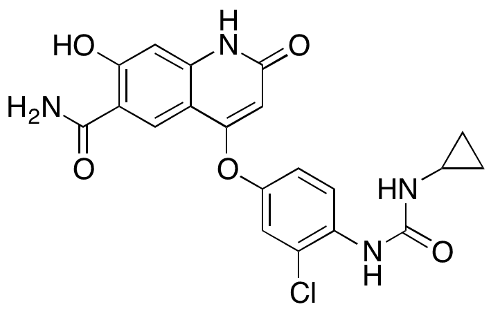 Demethyl Lenvatinib Quinolone - Chemical structure and product image
