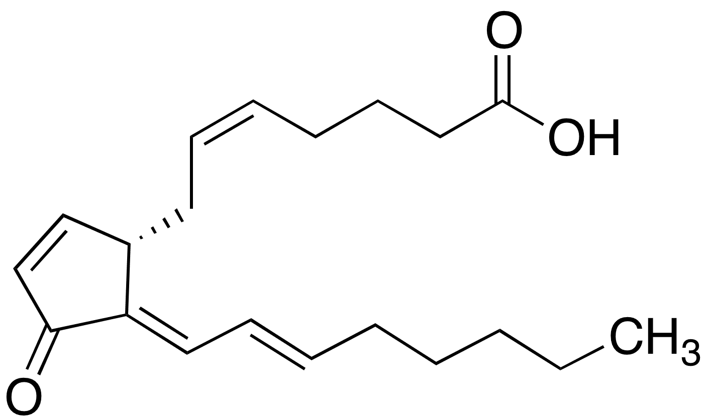 15-Deoxy-delta12,14-Prostaglandin J2 - Chemical structure and product image