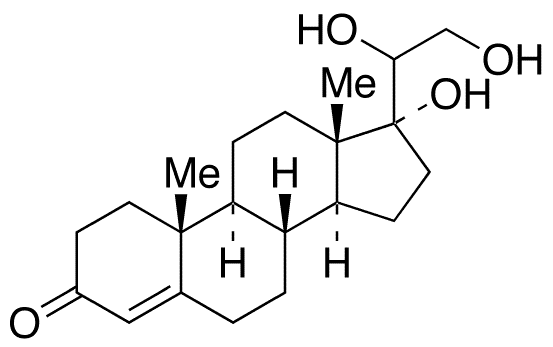 11-Deoxy-20-dihydro Cortisol(Mixture of Diastereomers) - Chemical structure and product image