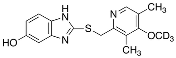 5-O-Desmethyl Omeprazole-d3 Sulfide - Chemical structure and product image
