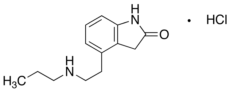 N-Despropyl Ropinirole Hydrochloride - Chemical structure and product image