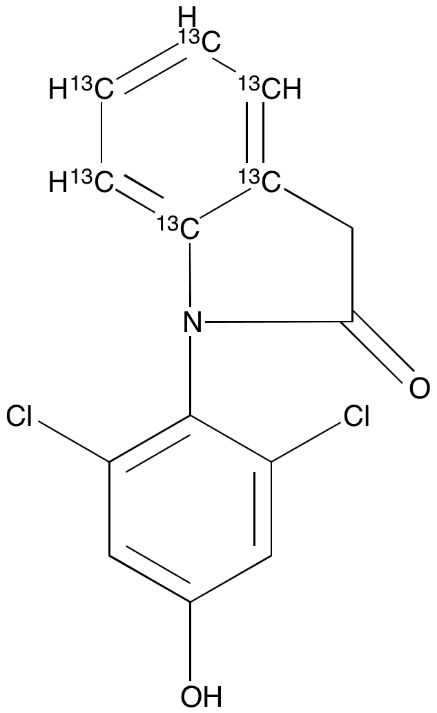 Xylazine - Chemical structure and product image