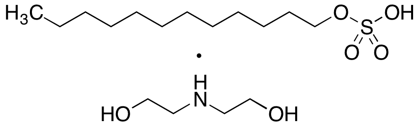 Diethanolamine Dodecyl Sulfate - Chemical structure and product image