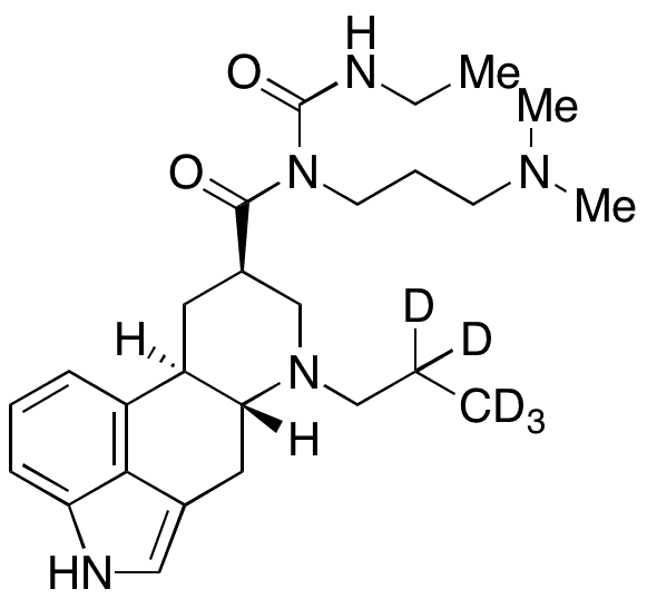 Dihydro Cabergoline-(d5 major) - Chemical structure and product image