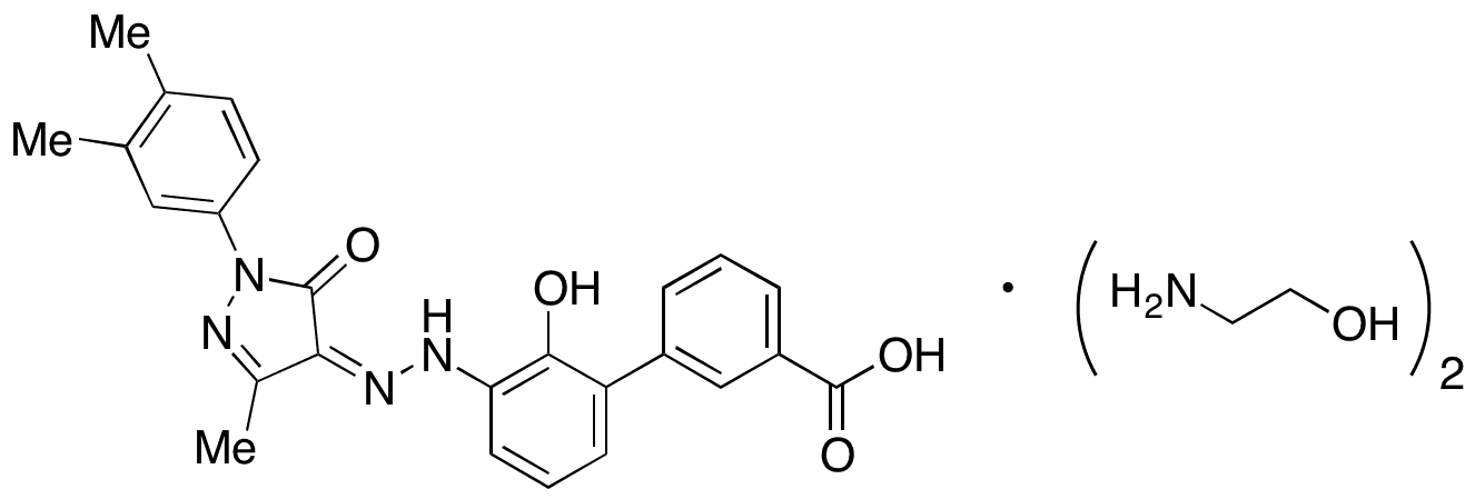 Indigotetrasulfonic Acid Tetrapotassium Salt Hydrate - Chemical structure and product image