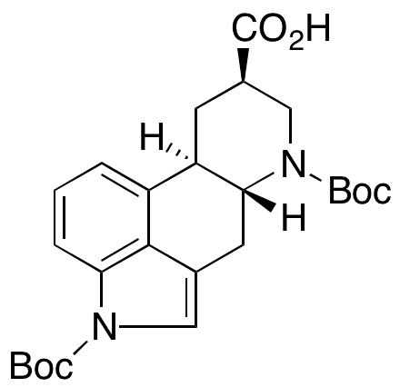 (8β)-Ergoline-1,6,8-tricarboxylic Acid 1,6-Bis(1,1-dimethylethyl) Ester - Chemical structure and product image