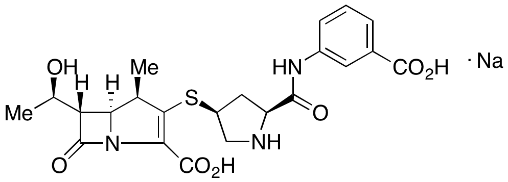 Ertapenem Monosodium (90%) - Chemical structure and product image