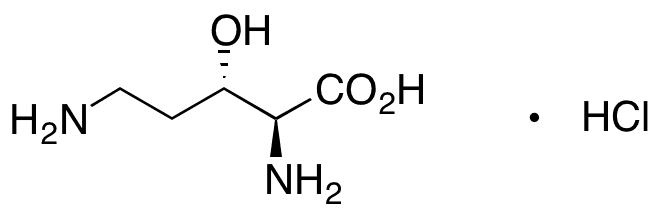 rac-Erythro-3-hydroxy-DL-ornithine Monohydrochloride - Chemical structure and product image
