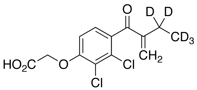 Ethacrynic Acid-d5 - Chemical structure and product image