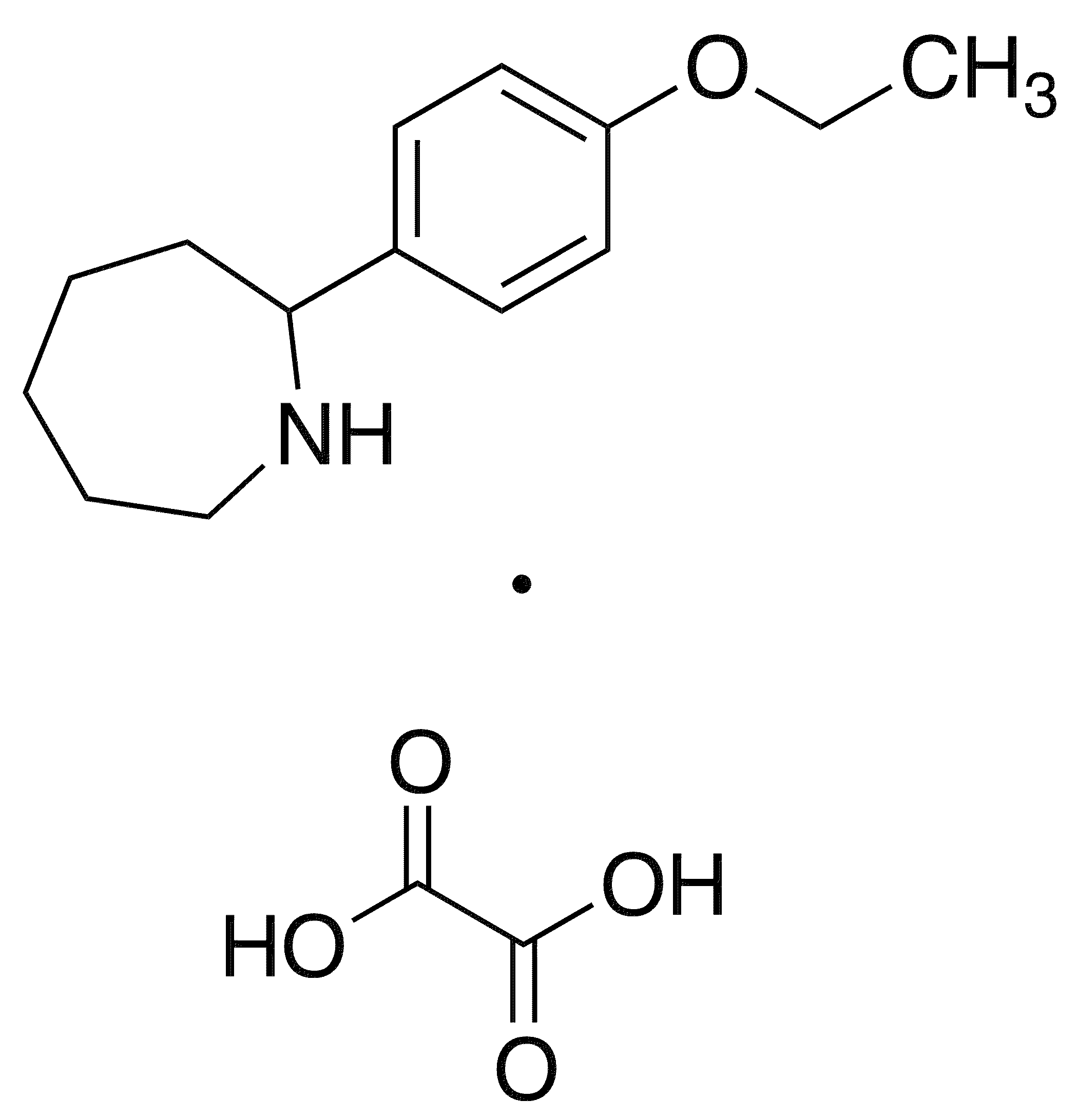 2-(4-Ethoxyphenyl)azepane Oxalate - Chemical structure and product image