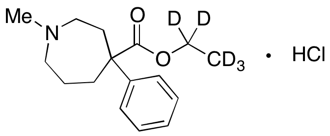 Ethoheptazine Hydrochloride-d5 - Chemical structure and product image