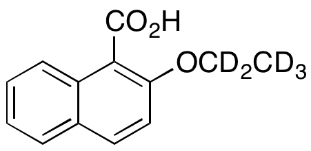 2-Ethoxynaphthalene-1-carboxylic Acid-d5 - Chemical structure and product image