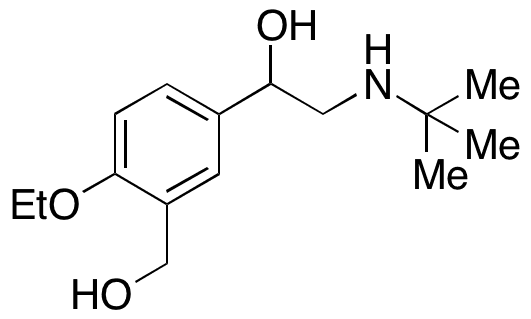 (±)-4-O-Ethyl Albuterol - Chemical structure and product image